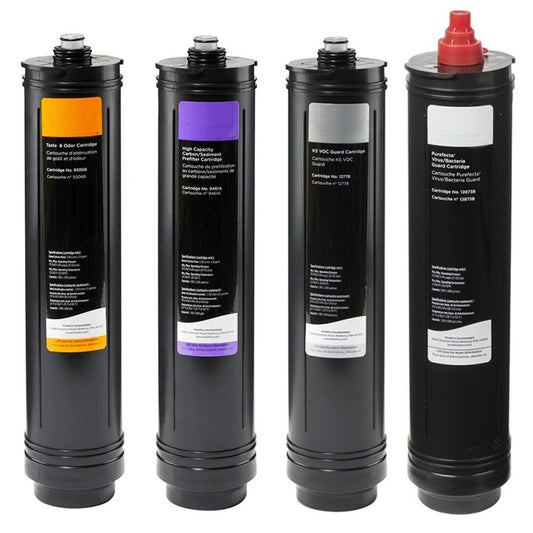 Set of 4 filters. (Part No. 9461A Purple, 9306B Orange, 12778 Silver & 12873B White)