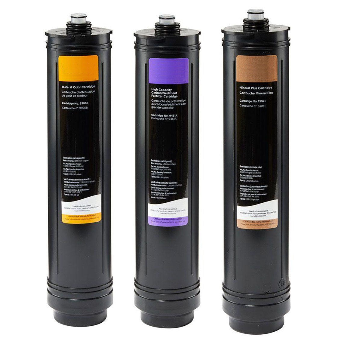 Set of 3 filters. (Part No. 9461A Purple, 9306B Orange & 13041 Bronze)